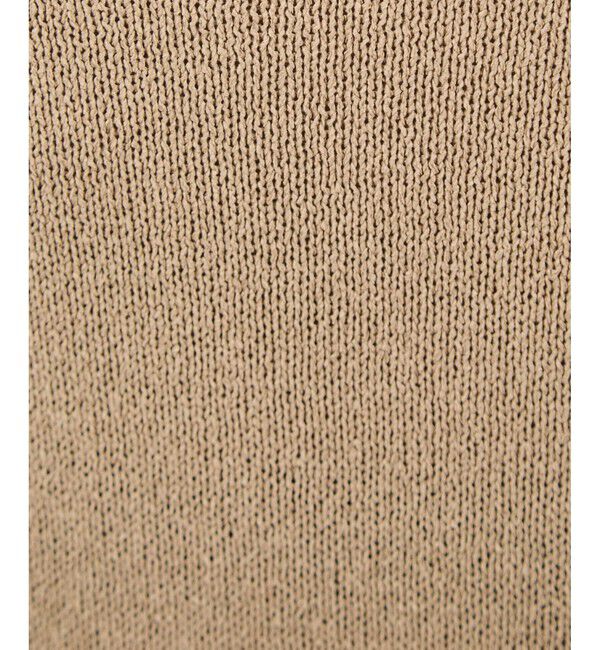 SALON adam et rope'「ペーパーヤーンフレンチスリーブプルオーバー［手洗い可/和紙素材］」|Tシャツ・カットソー|