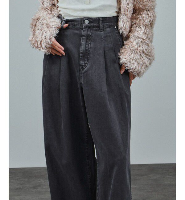 SALON adam et rope'「ブロークンツイル デニムパンツ」|デニム|