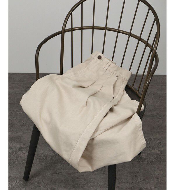 SALON adam et rope'「ブロークンツイル デニムパンツ」|デニム|