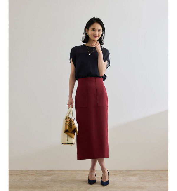 ROPE「ラミー フレンチスリーブプルオーバー/サマーニット」|ニット・セーター|