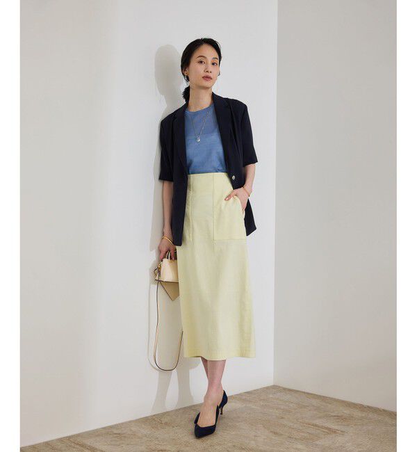 ROPE「ラミー フレンチスリーブプルオーバー/サマーニット」|ニット・セーター|