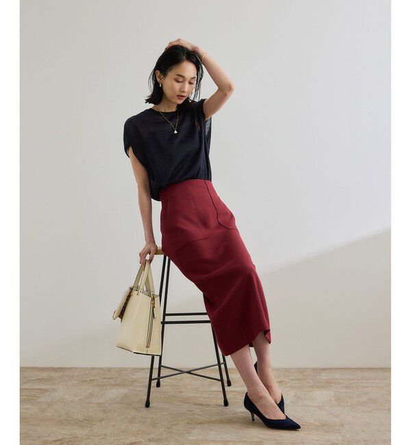 ROPE「ラミー フレンチスリーブプルオーバー/サマーニット」|ニット・セーター|