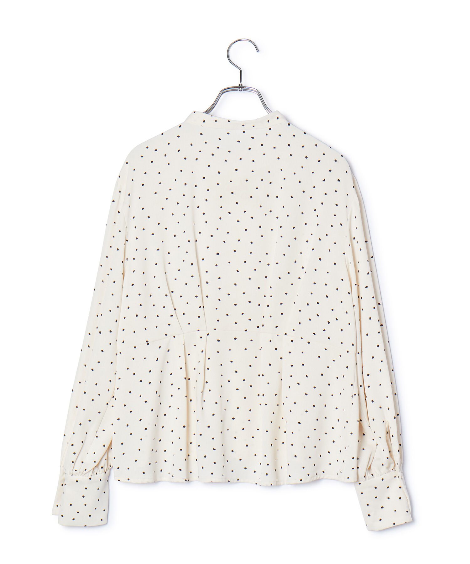 VIS「【洗える】ウエストタックブラウス」|シャツ・ブラウス|