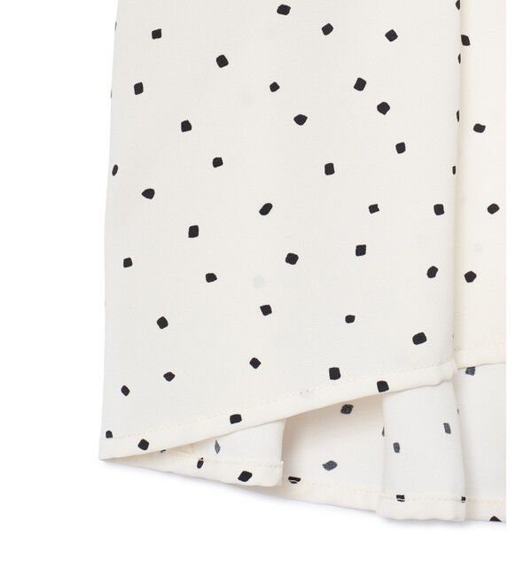 VIS「【洗える】ウエストタックブラウス」|シャツ・ブラウス|