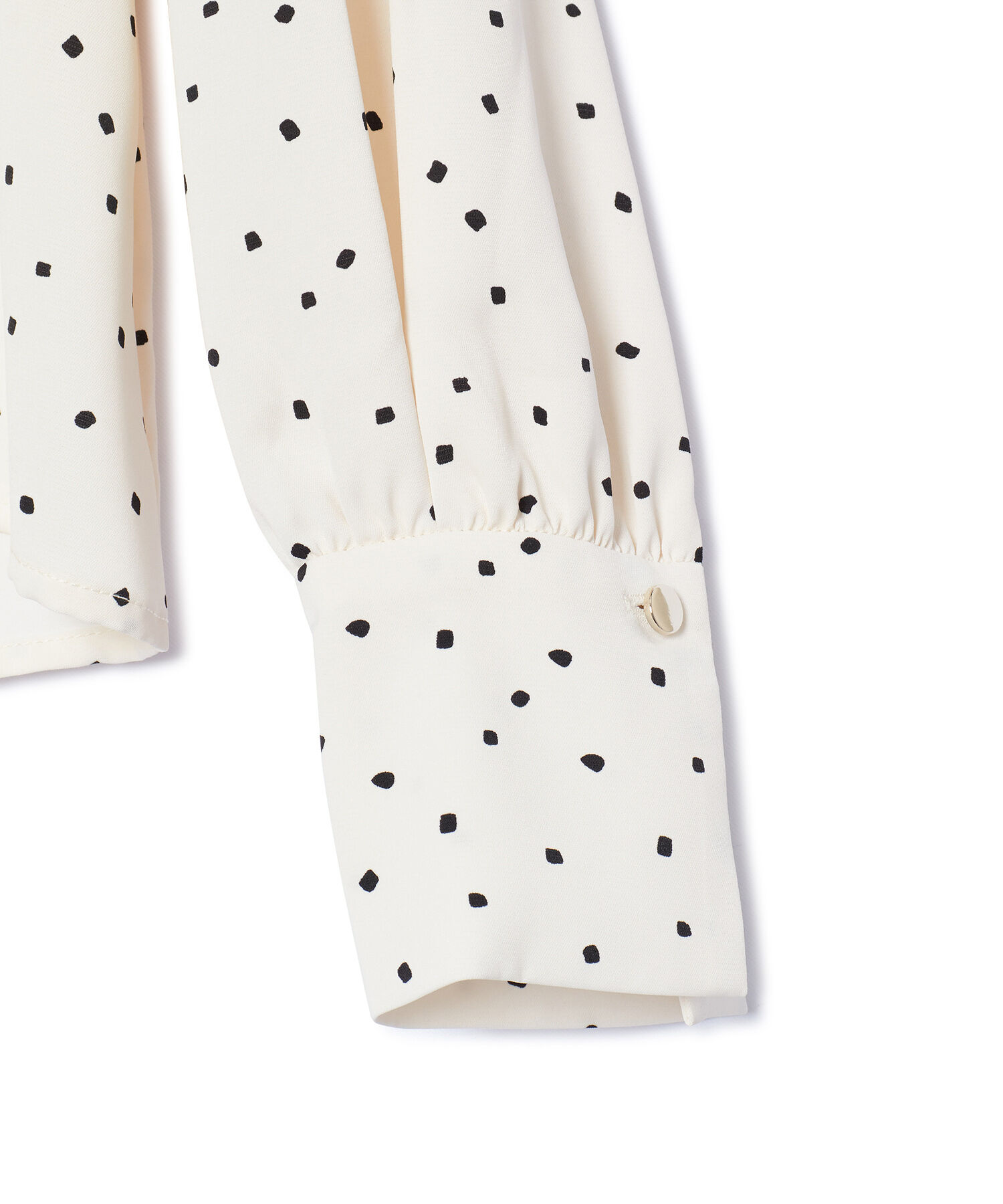 VIS「【洗える】ウエストタックブラウス」|シャツ・ブラウス|