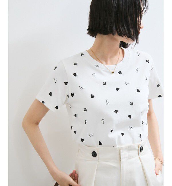 VIS「【Chocomoo】VIS別注グラフィックロゴTシャツ」|Tシャツ・カットソー|