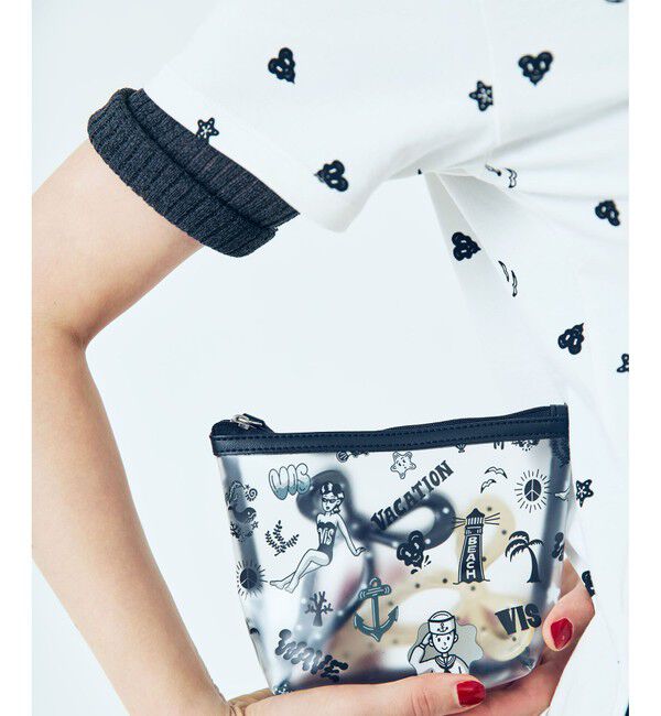 VIS「【Chocomoo】VIS別注グラフィックロゴTシャツ」|Tシャツ・カットソー|