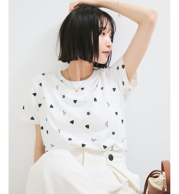 VIS「【Chocomoo】VIS別注グラフィックロゴTシャツ」|Tシャツ・カットソー|