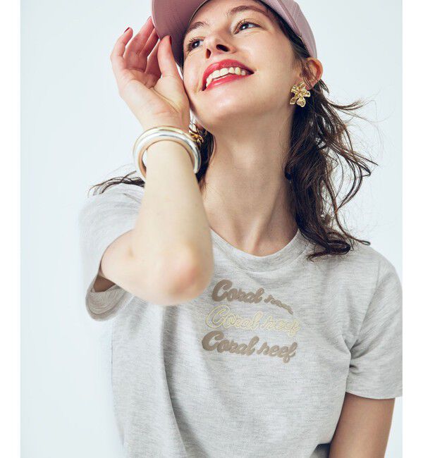 VIS「【Chocomoo】VIS別注グラフィックロゴTシャツ」|Tシャツ・カットソー|