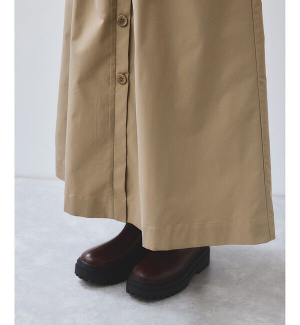 VIS「【WEB限定】フロントボタンフレアスカート」|スカート|