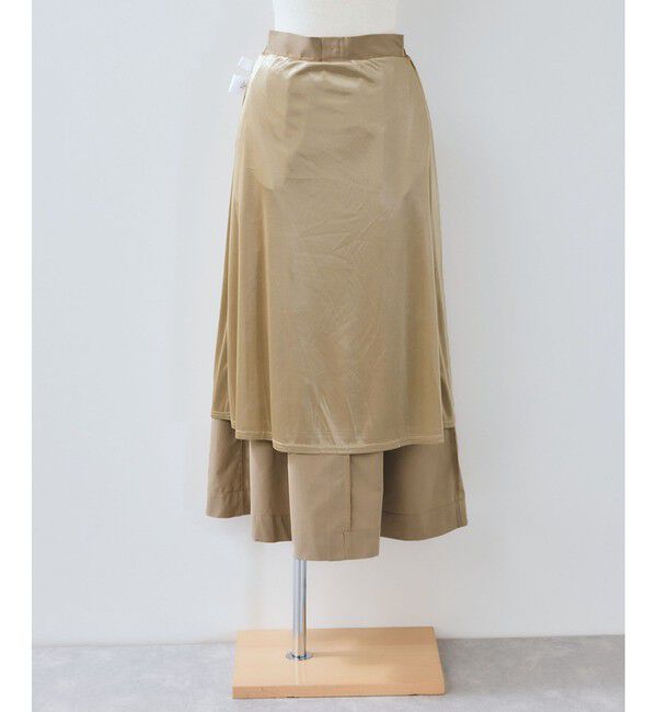VIS「【WEB限定】フロントボタンフレアスカート」|スカート|