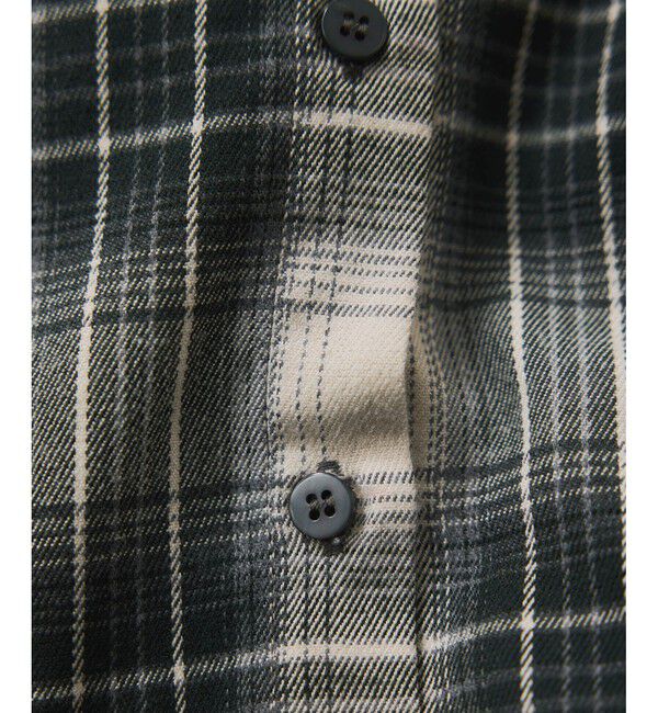 VIS「【WEB/一部店舗限定】オンブレチェックショートシャツ」|シャツ・ブラウス|