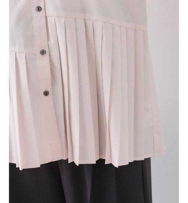 VIS「プリーツシャツ/イージーケア」|シャツ・ブラウス|