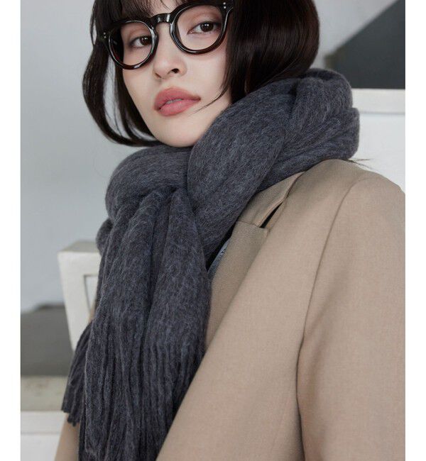 VIS「ミンクタッチもちもちストール」|ストール|