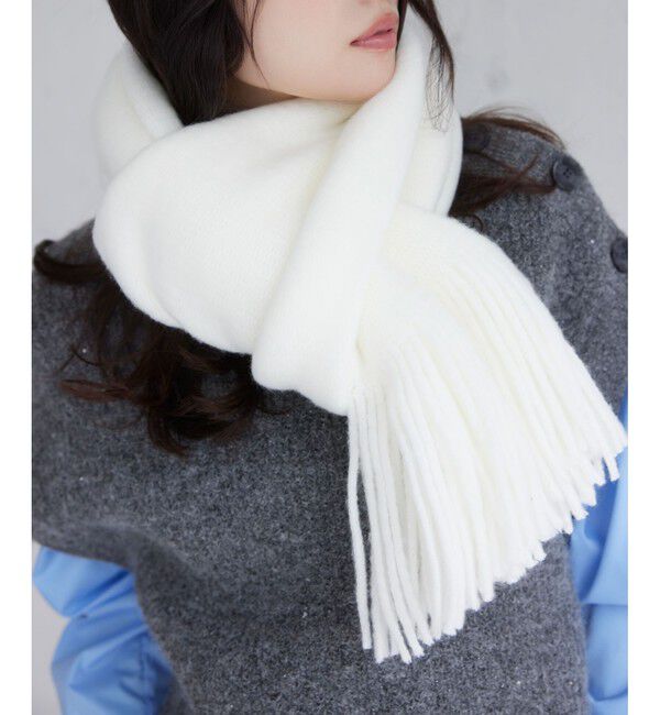 VIS「ミンクタッチもちもちストール」|ストール|