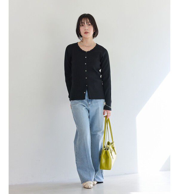 VIS「レーストリムニット」|ニット・セーター|