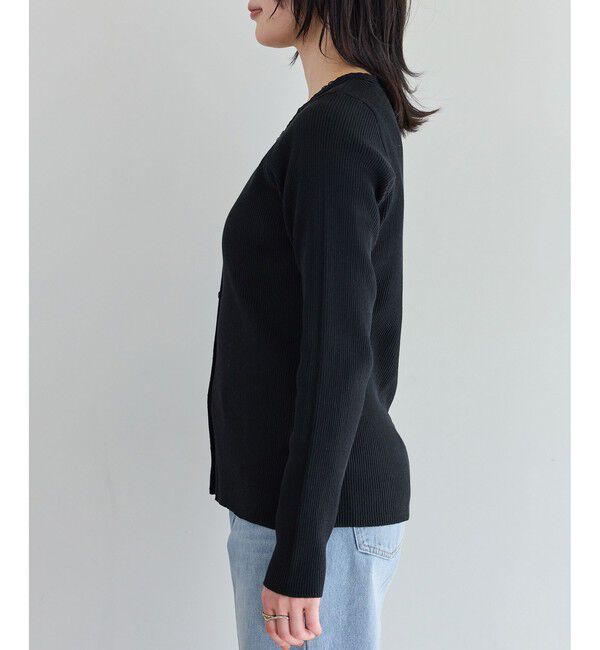 VIS「レーストリムニット」|ニット・セーター|