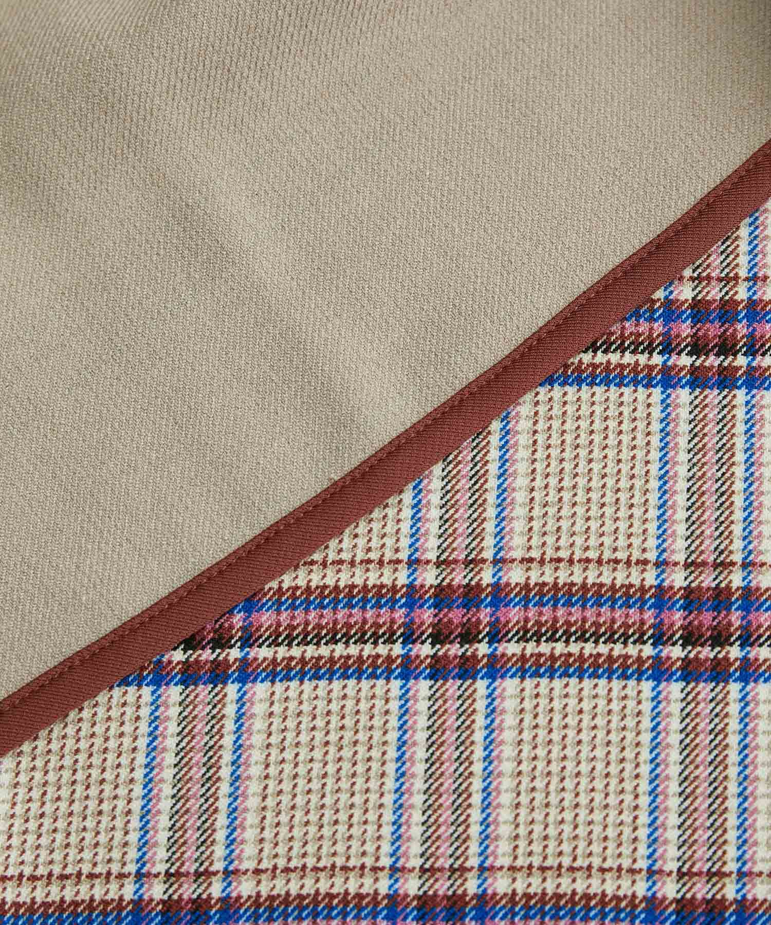 Rope&rsquo;Picnic「チェック＆無地リバーシブルスカート」|スカート|