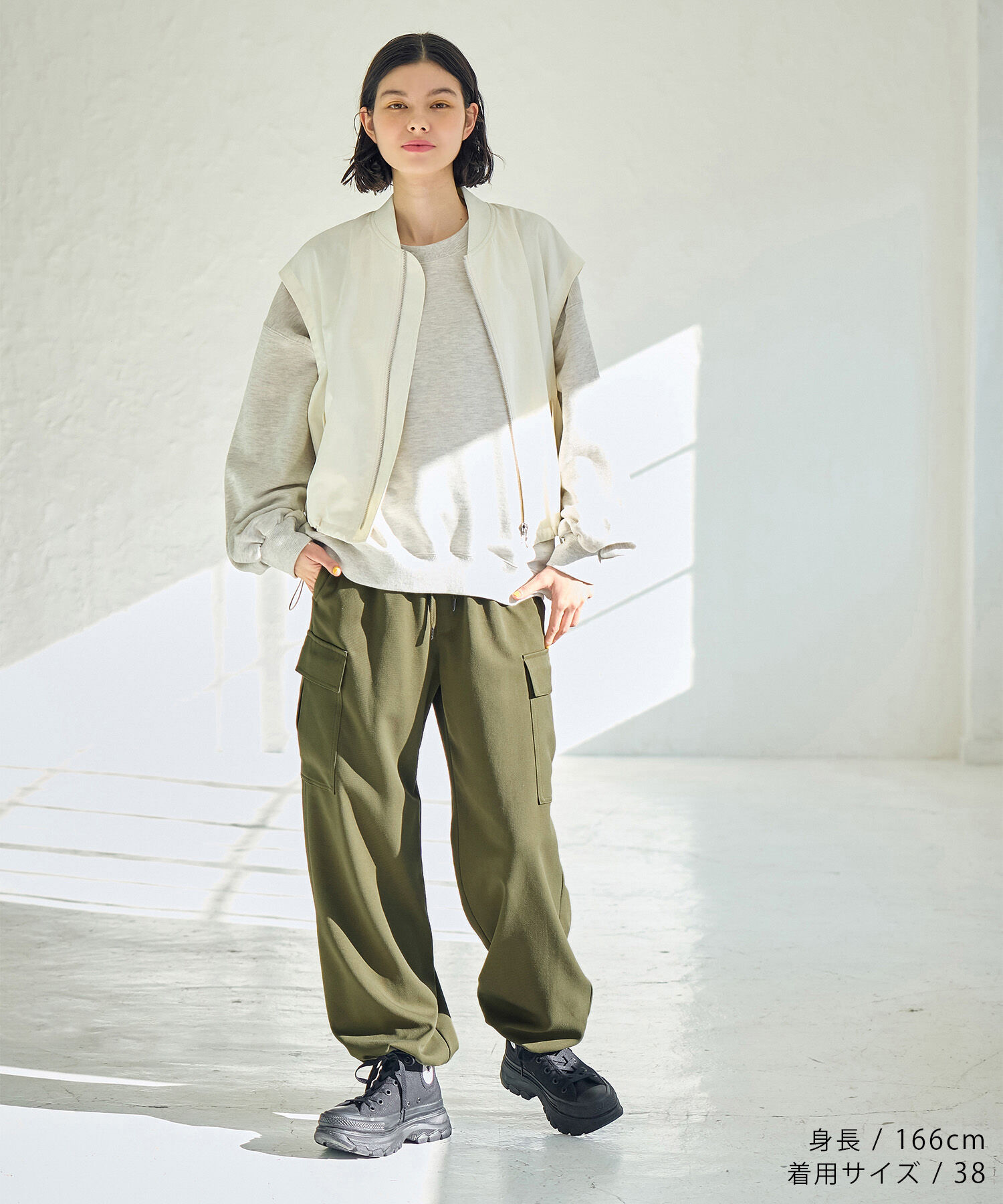 ROPE' PICNIC R「撥水加工/ミリタリーベスト/リンクコーデ」|ベスト・ジレ|