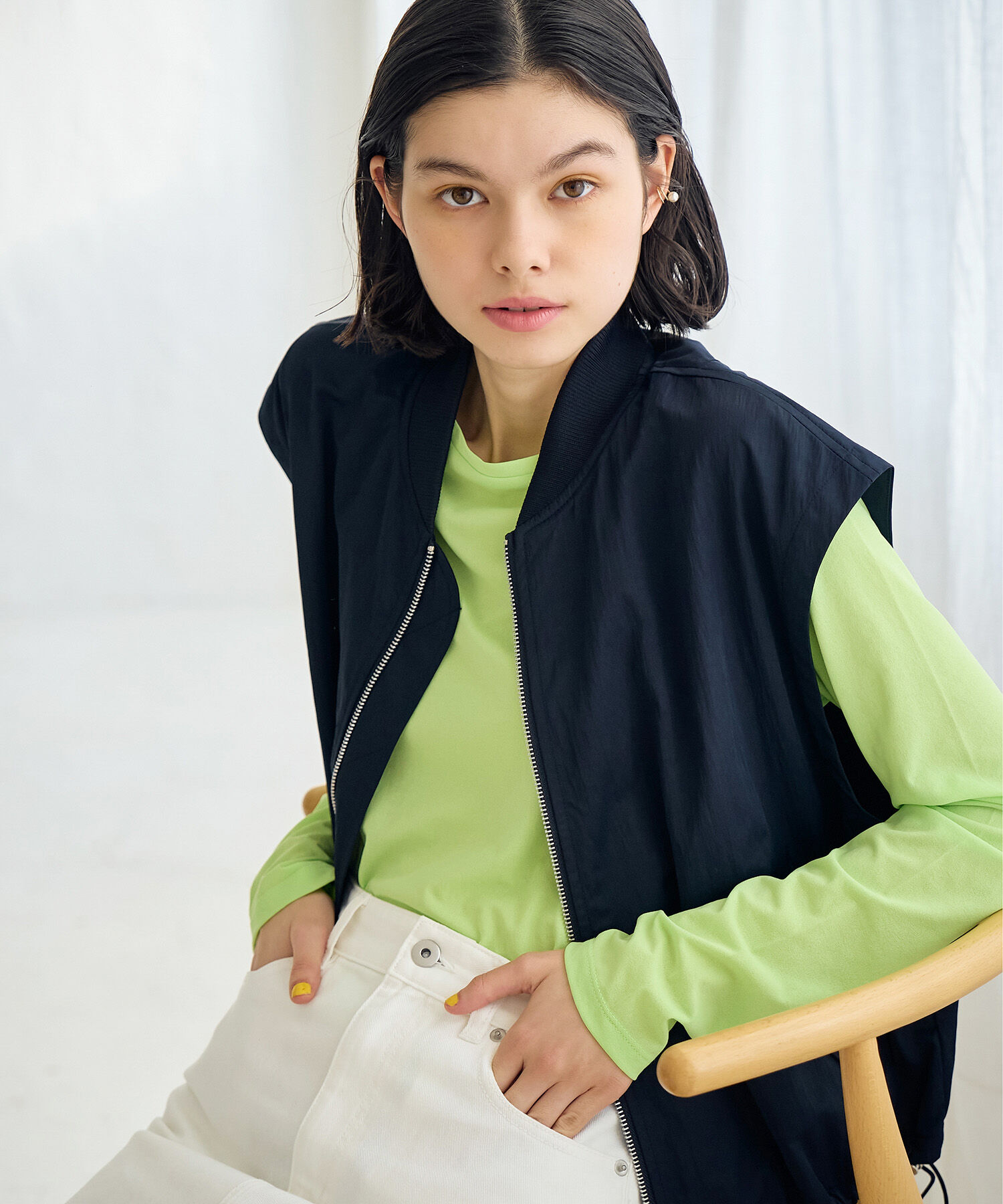 ROPE' PICNIC R「撥水加工/ミリタリーベスト/リンクコーデ」|ベスト・ジレ|