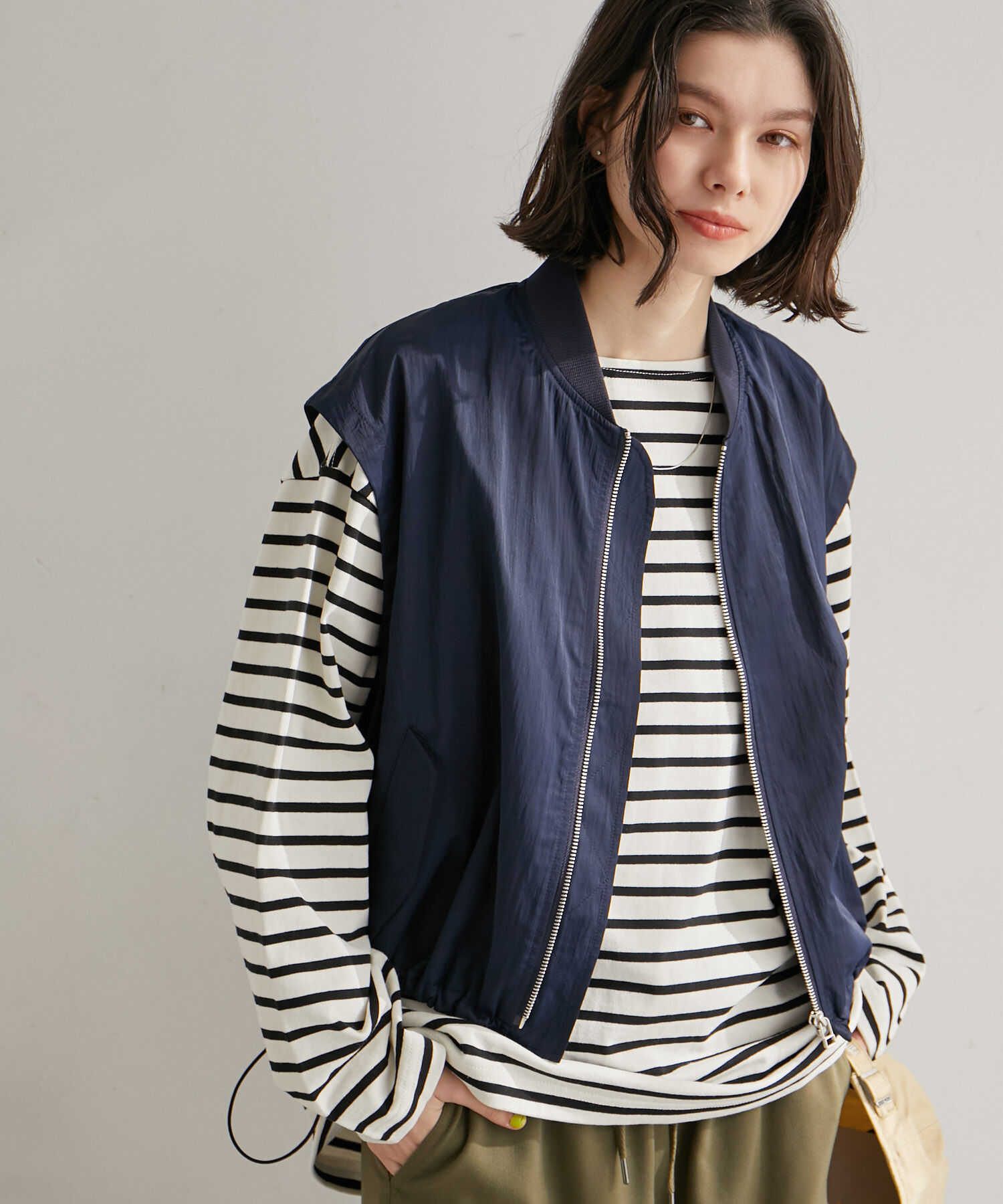 ROPE' PICNIC R「撥水加工/ミリタリーベスト/リンクコーデ」|ベスト・ジレ|