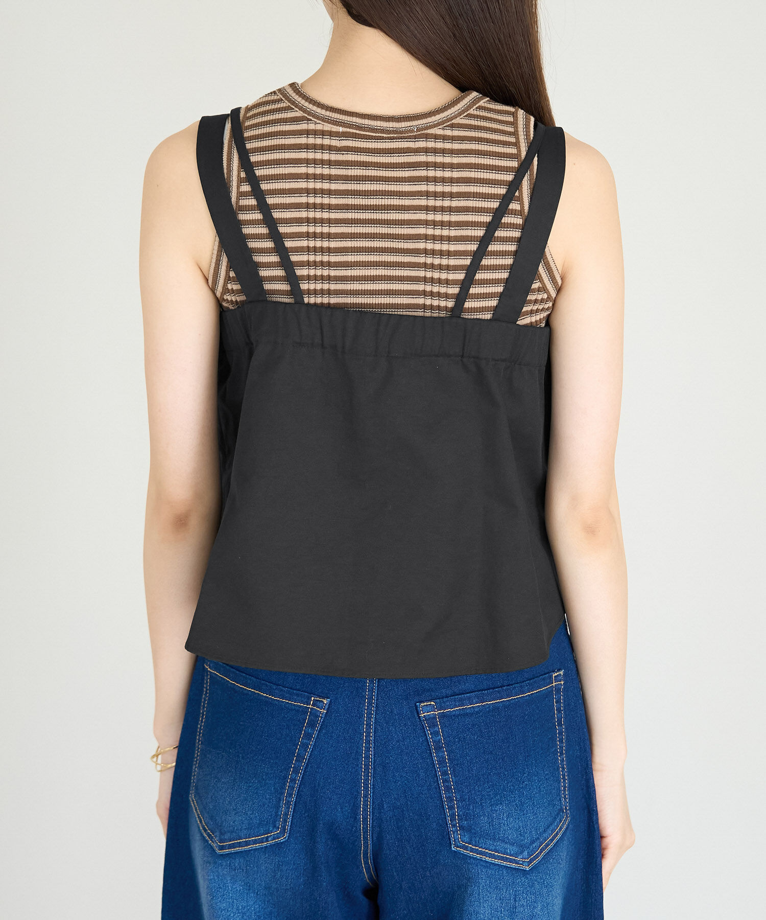 Rope&rsquo;Picnic「レイヤード風キャミソールジレ」|ベスト・ジレ|