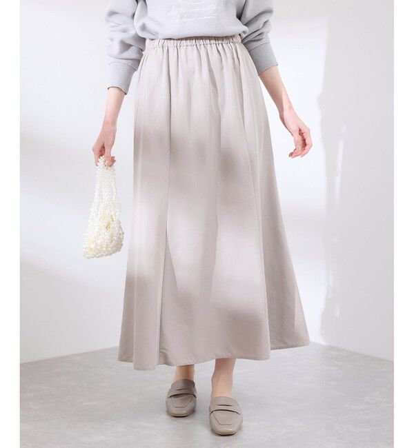 Rope&rsquo;Picnic「レーヨン混無地スカート」|スカート|