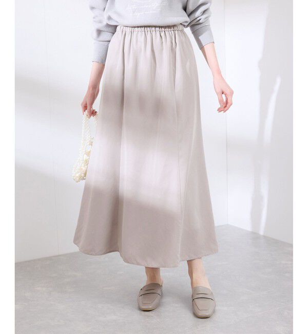 Rope&rsquo;Picnic「レーヨン混無地スカート」|スカート|