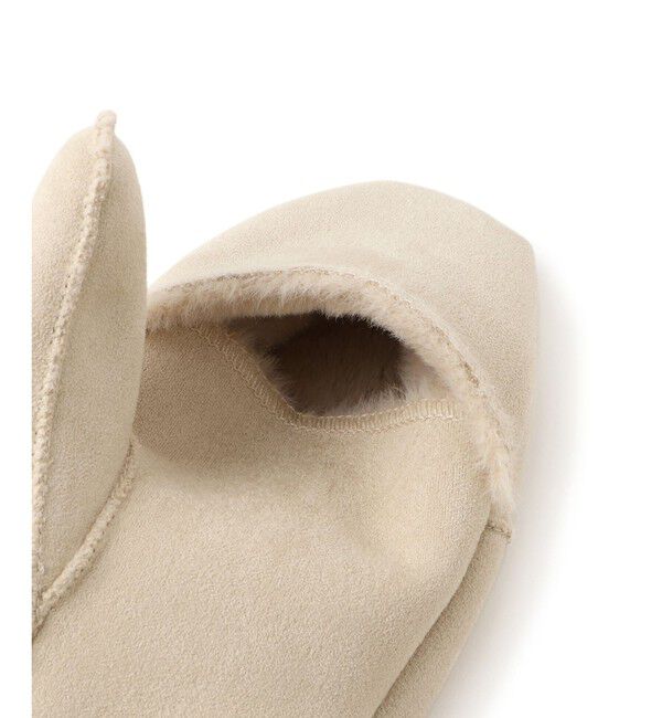 ROPE PICNIC PASSAGE「洗えるひも付きミトングローブ」|手袋|