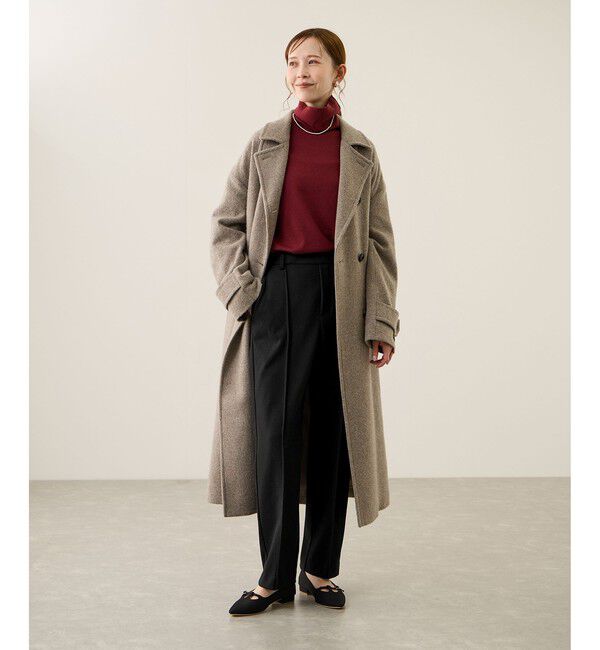 Rope&rsquo;Picnic「裏起毛ストレートパンツ」|チノ|