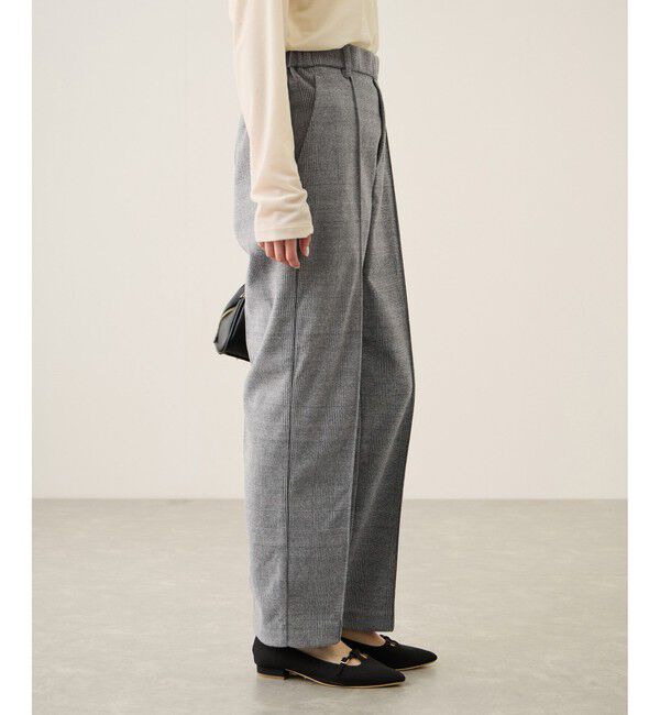 Rope&rsquo;Picnic「裏起毛ストレートパンツ」|チノ|