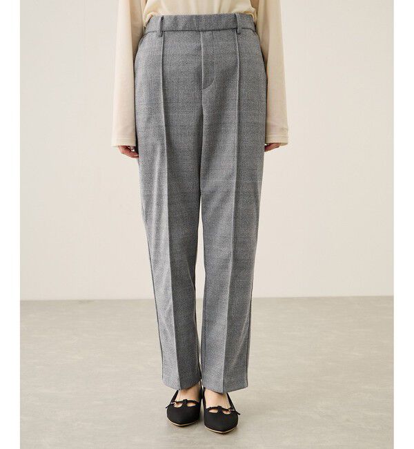 Rope&rsquo;Picnic「裏起毛ストレートパンツ」|チノ|