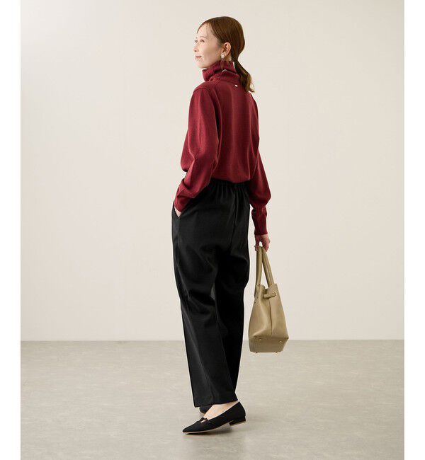 Rope&rsquo;Picnic「裏起毛ストレートパンツ」|チノ|