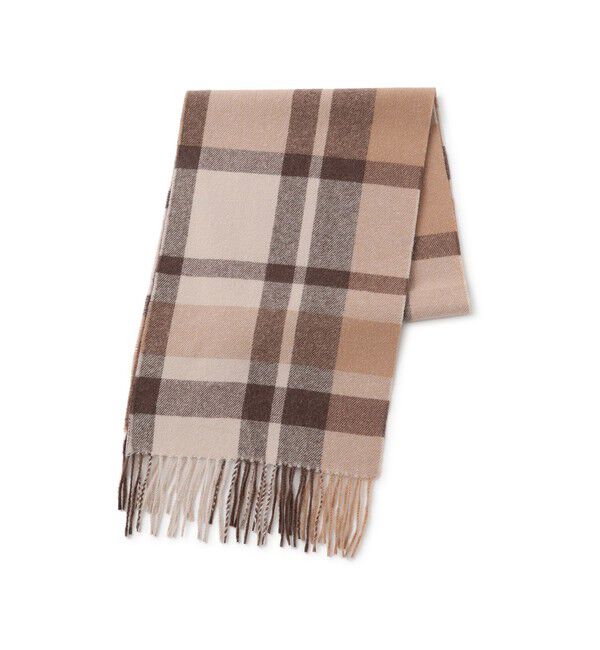 ROPE PICNIC PASSAGE「チェックマフラー」|マフラー|