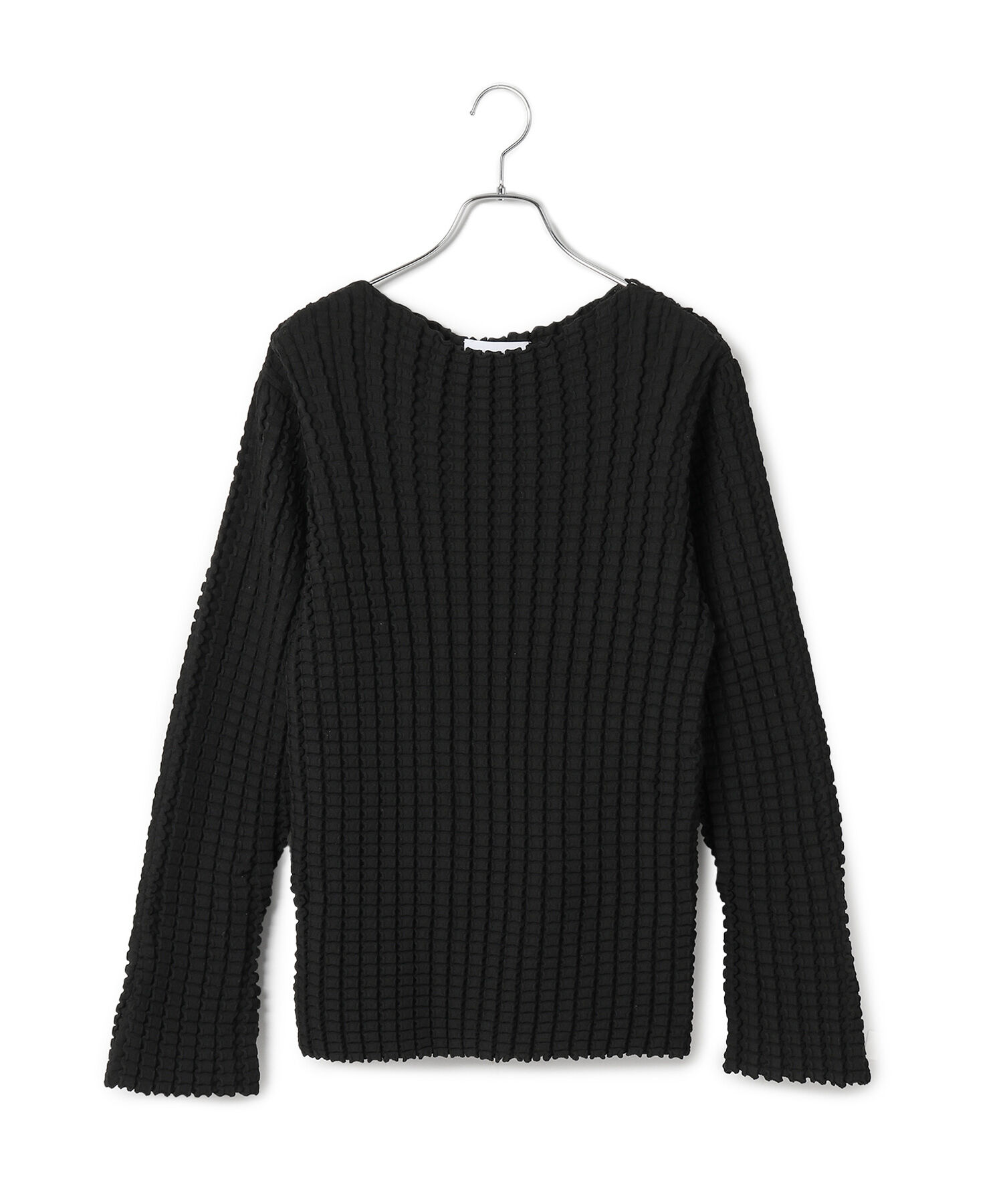 ADAM ET ROPE'「【サステナブル】凹凸ワッフルプルオーバー」|Tシャツ・カットソー|