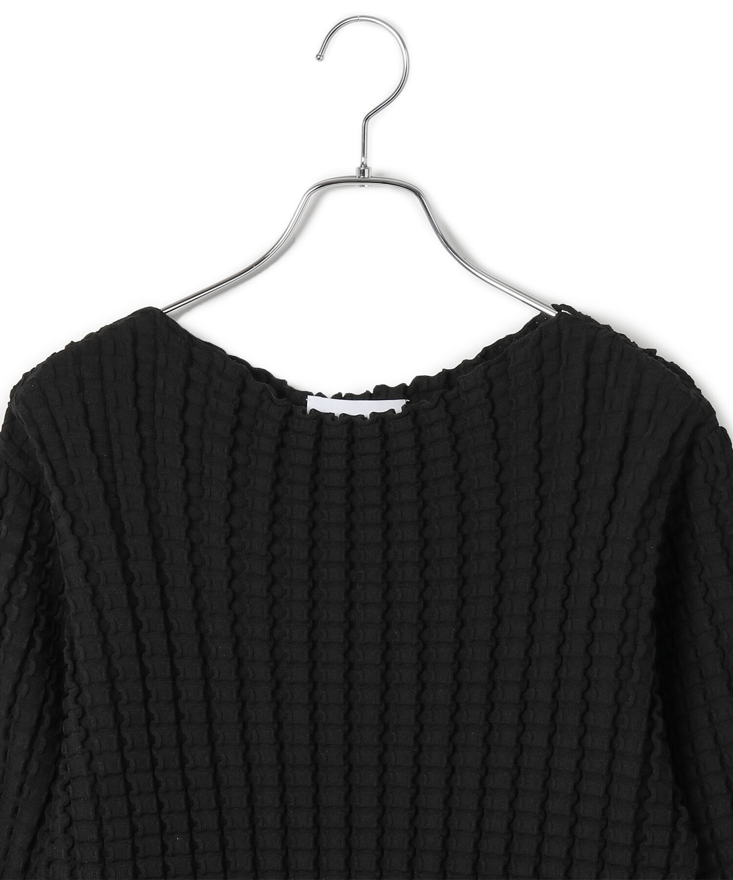 ADAM ET ROPE'「【サステナブル】凹凸ワッフルプルオーバー」|Tシャツ・カットソー|