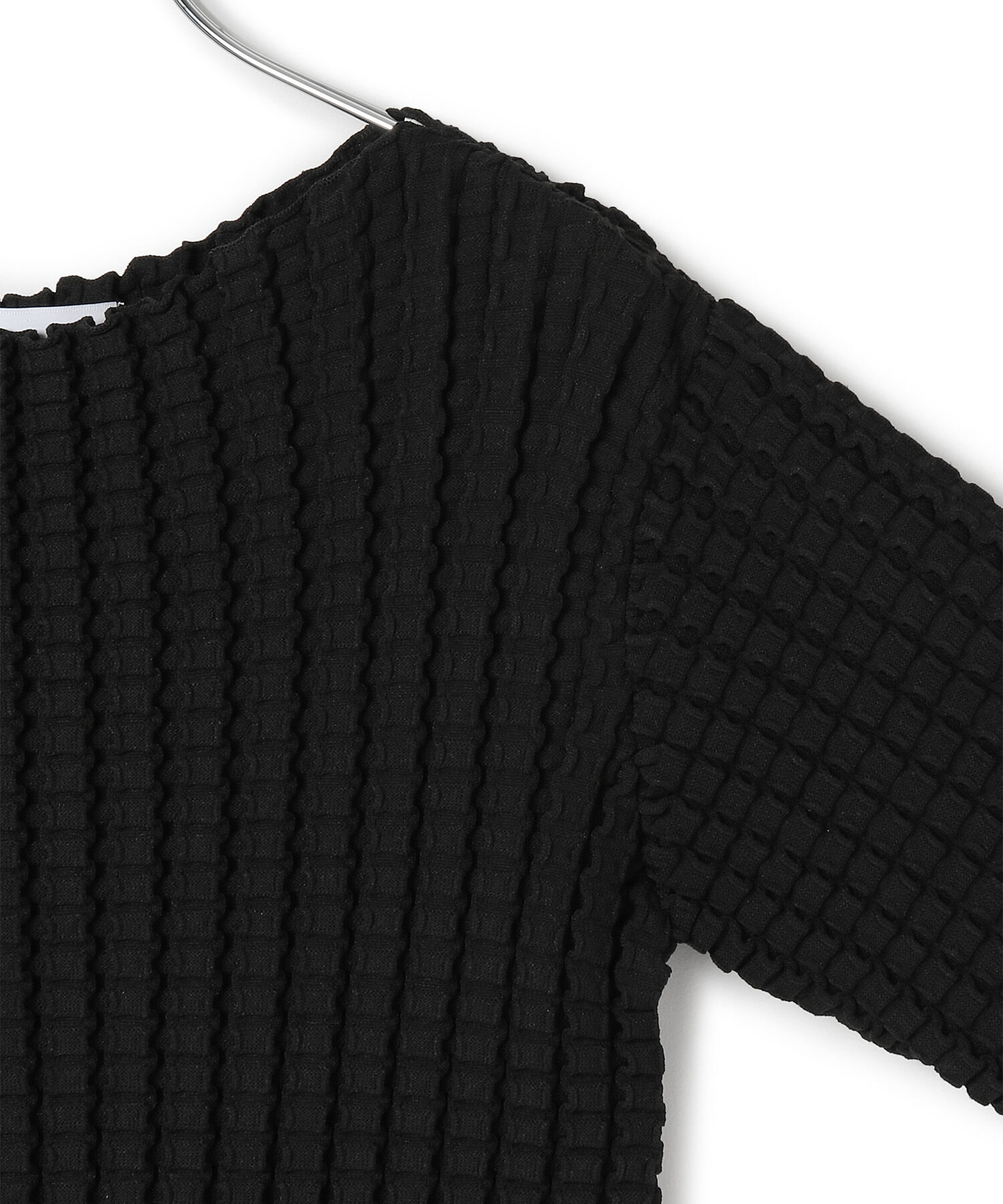 ADAM ET ROPE'「【サステナブル】凹凸ワッフルプルオーバー」|Tシャツ・カットソー|