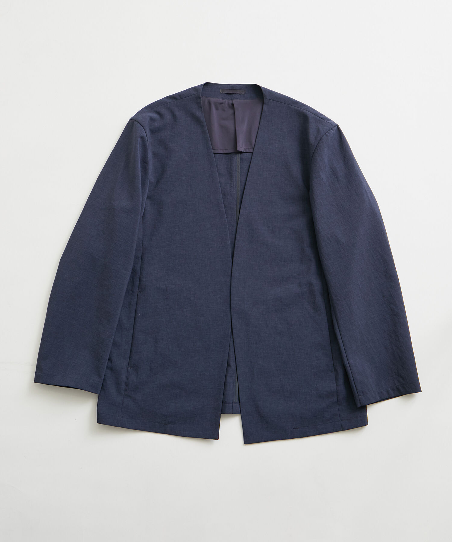 ADAM ET ROPE'「2点セット【RIRANCHA / リランチェ】セットアップ / ノーカラージャケット＆イージーパンツ / イージーケア」|スーツ|