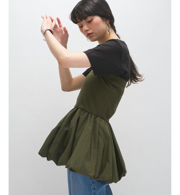 ADAM ET ROPE'「【サステナブル】バルーンベアセットTee」|Tシャツ・カットソー|