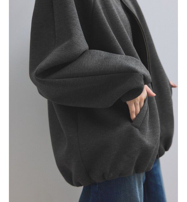 ADAM ET ROPE'「【WEB限定】ダンボールコクーンブルゾン」|ブルゾン・スタジャン|