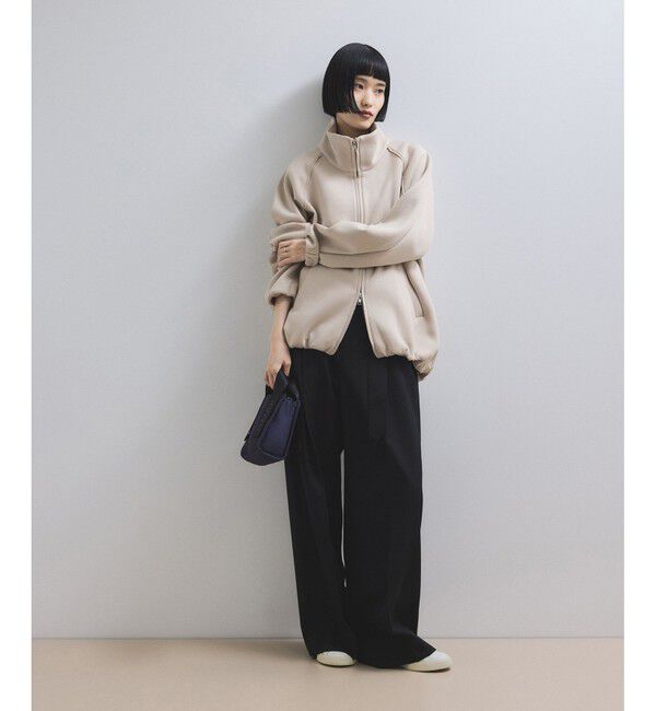 ADAM ET ROPE'「【WEB限定】ダンボールコクーンブルゾン」|ブルゾン・スタジャン|