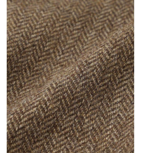 ADAM ET ROPE'「【EMOELLE】へリンボーンワイドパンツ」|チノ|