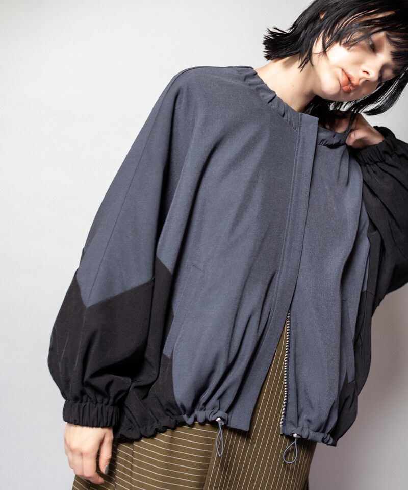  「ドルマンギャザーブルゾン」|ブルゾン・スタジャン|