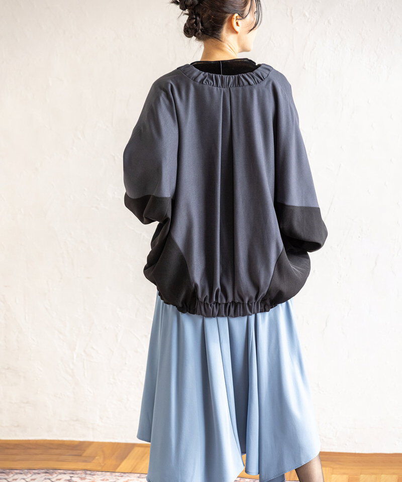  「ドルマンギャザーブルゾン」|ブルゾン・スタジャン|