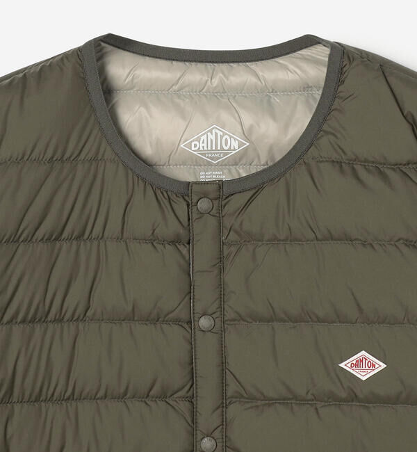 DANTON「DANTON | クルーネック インナーダウンジャケット MEN」|ダウン|