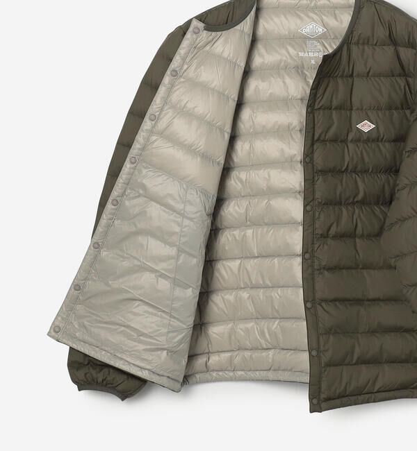 DANTON「DANTON | クルーネック インナーダウンジャケット MEN」|ダウン|