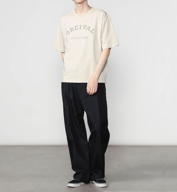 ORCIVAL「ORCIVAL | ジャージーニット プリントTシャツ MEN」|Tシャツ・カットソー|