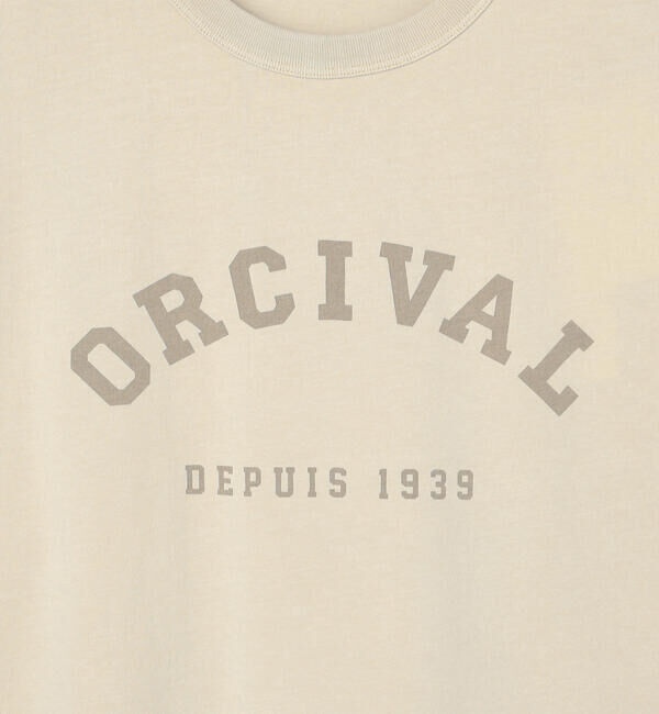 ORCIVAL「ORCIVAL | ジャージーニット プリントTシャツ MEN」|Tシャツ・カットソー|