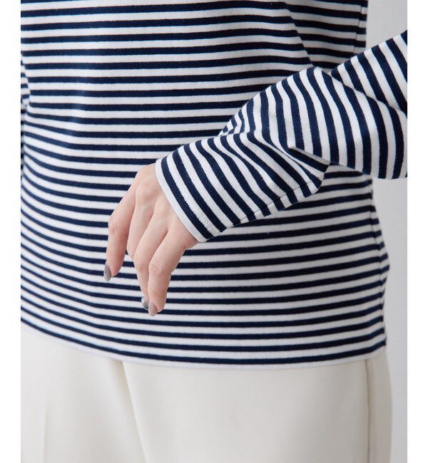 THE PAUSE「【THE PAUSE】ボーダーロンTEE」|Tシャツ・カットソー|