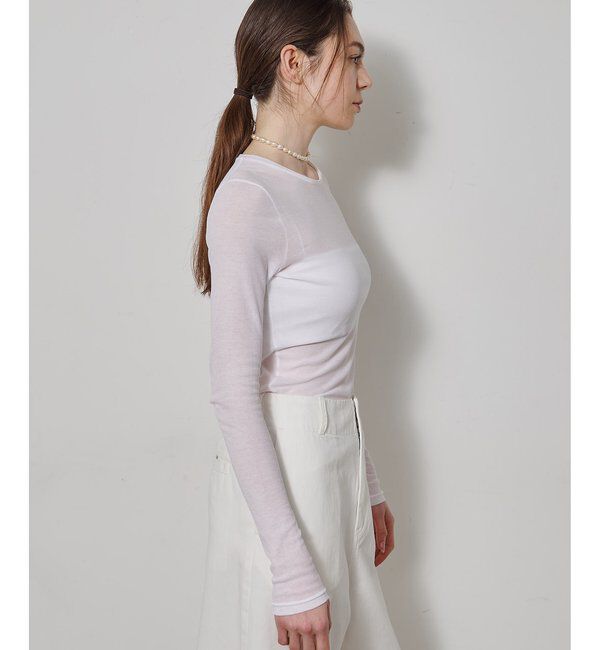  「シアーストレッチロンTEE」|Tシャツ・カットソー|